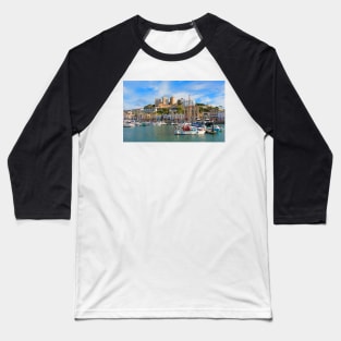 Torquay Harbour, Devon Baseball T-Shirt